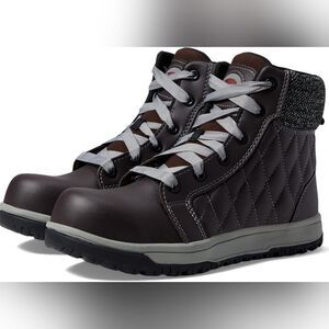 (S-4239) Avenger Work Boots Womens Metro 8" Sz 8.5W